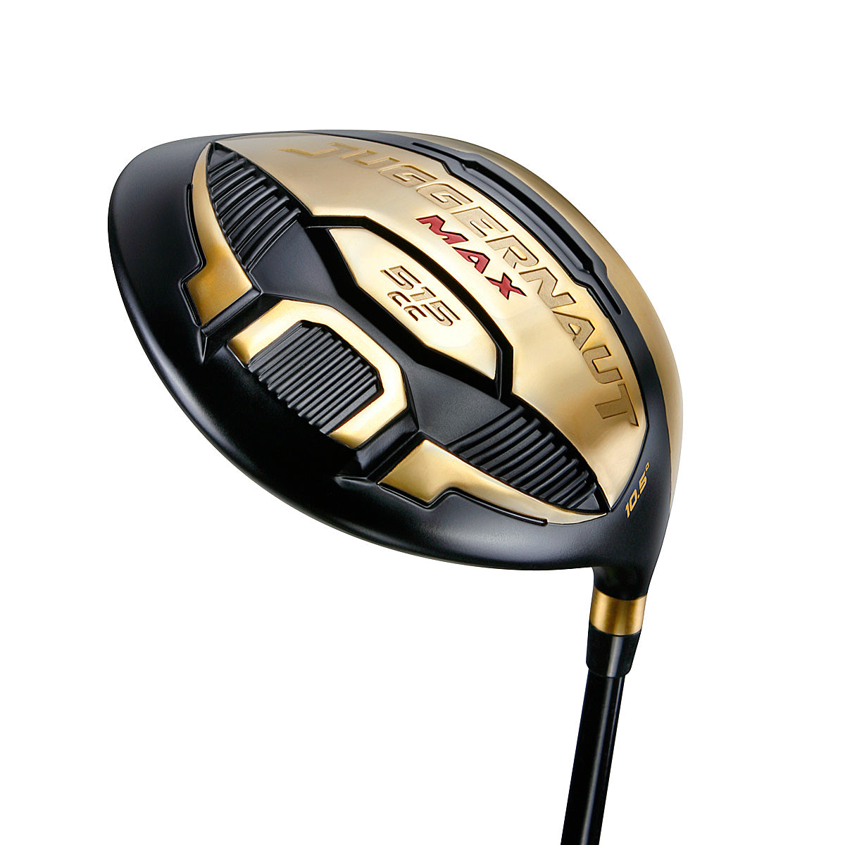 angle sole and heel view of the Juggernaut Max Gold Limited Edition Titanium Driver