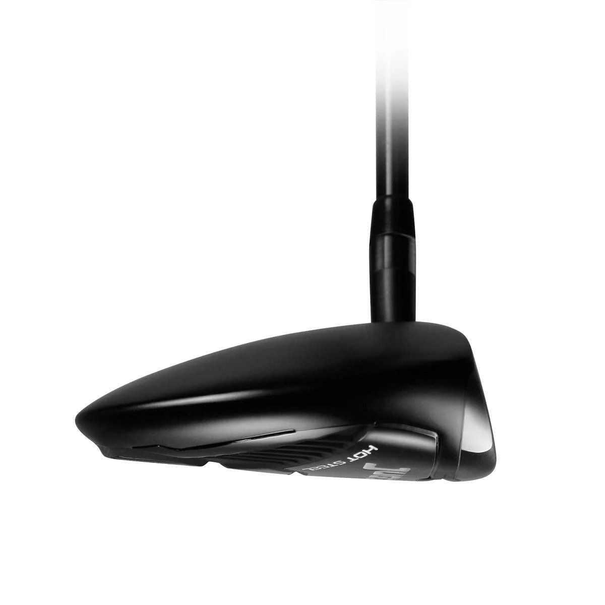 toe view of the Juggernaut Max Fairway Wood showing the shallow face and wide body