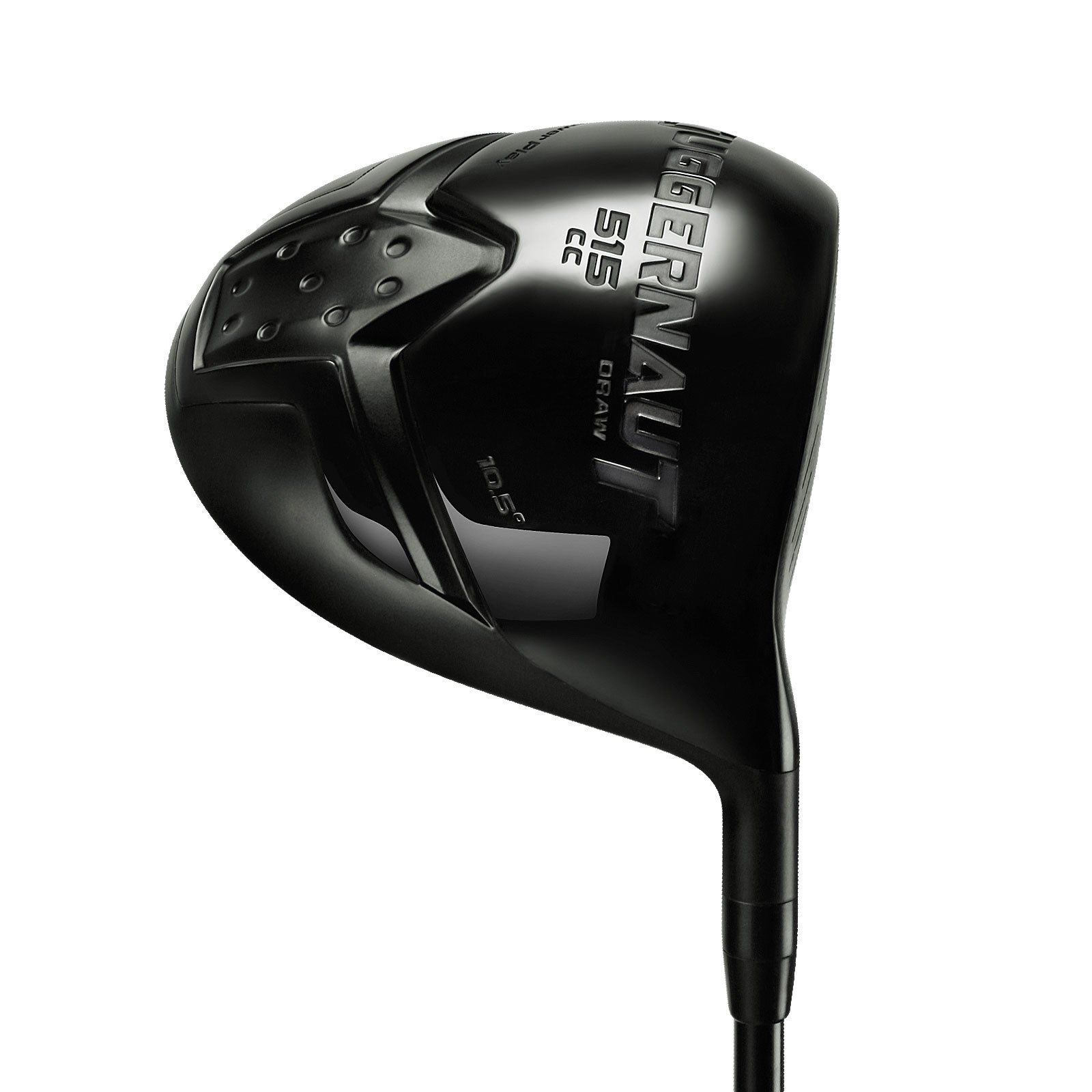 angled sole view of the Juggernaut Draw Titanium Driver